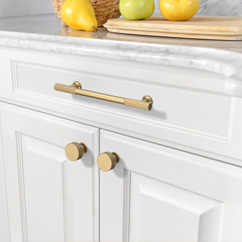 15 Pack 5 inch Champagne Bronze Kitchen Cabinet Handles