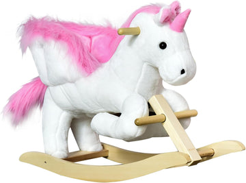 Unicorn Baby Rocking Horse Toy for Kids with Heavy-Duty Support System