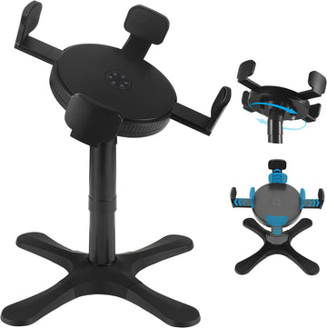 Dog Bowls Elevated Adjustable Stand, Raised Bowl with 3 Heights & Tilted Feeding Stand, Compatible with Various