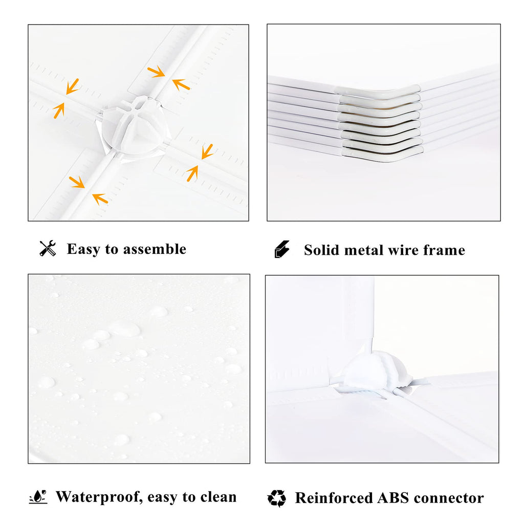 12 Cube Storage Organizer, Closet Organizer Storage Shelves, White