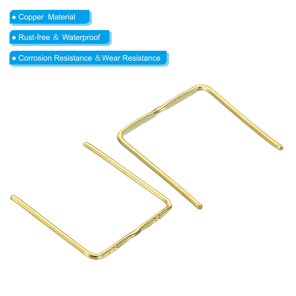 Chandelier Connector Pins, 230 Pack 14mm/0.6" Length Chandelier Lamp Hanger Pin for Fastening Crystals Prisms Sun