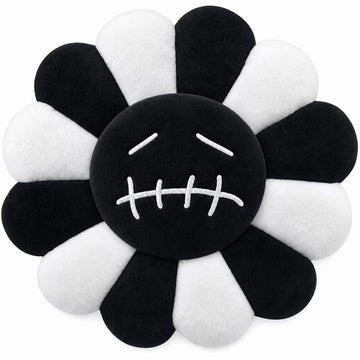 Smile Face Plush Rainbow Pillow, Sunflower Indie Decor Plush Pillow Soft & Comfortable Flower Floor Pillow Reading