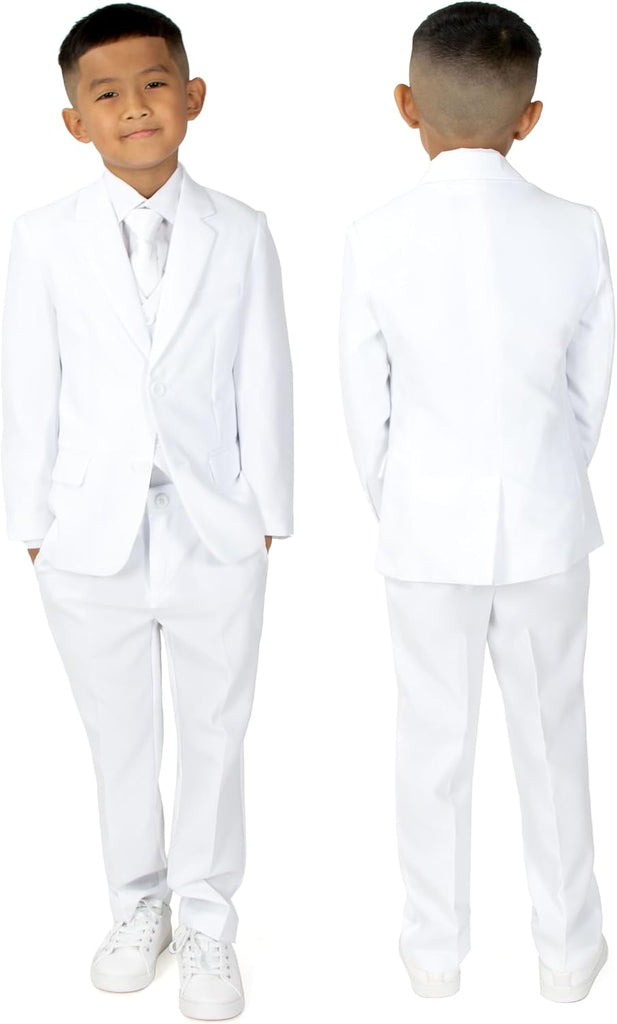 Boys' Modern Fit Suit Set - Wedding and Formal Attire