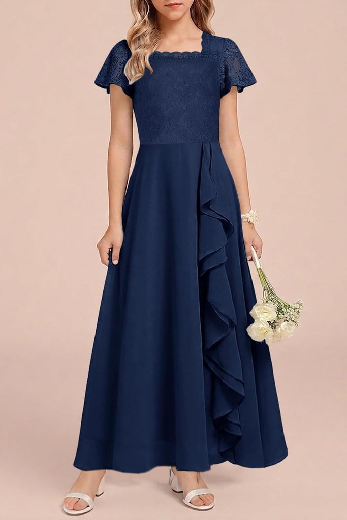 Formal Girls Wedding Guest Dress for Junior Bridesmaid