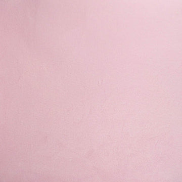 Light Pink Solid Minky Fabric, 60" Inches Wide - Sold By The Yard (FB)