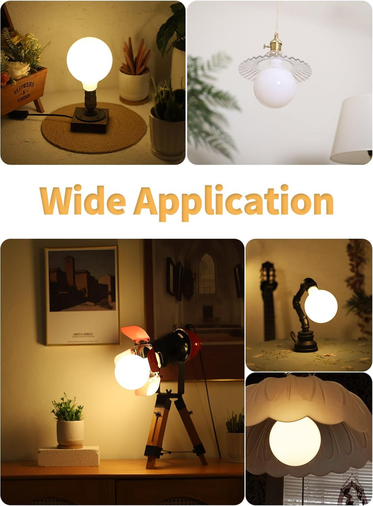 12W Dimmable G125/G40 LED Globe Light Bulb, 2700K Warm White, E26