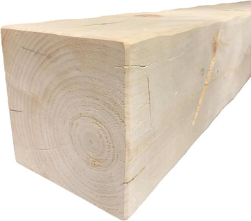Rustic Hand Hewn Barn Beam Mantel (6 6 60 inches Long, Unfinished)