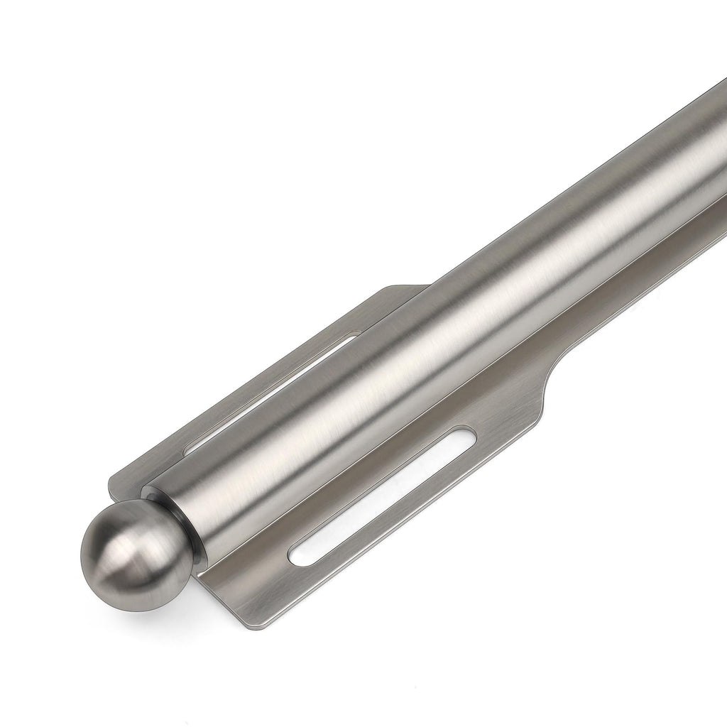 12" Valet Rod for Closet Pull Out (1 Pack, Brushed Nickel)