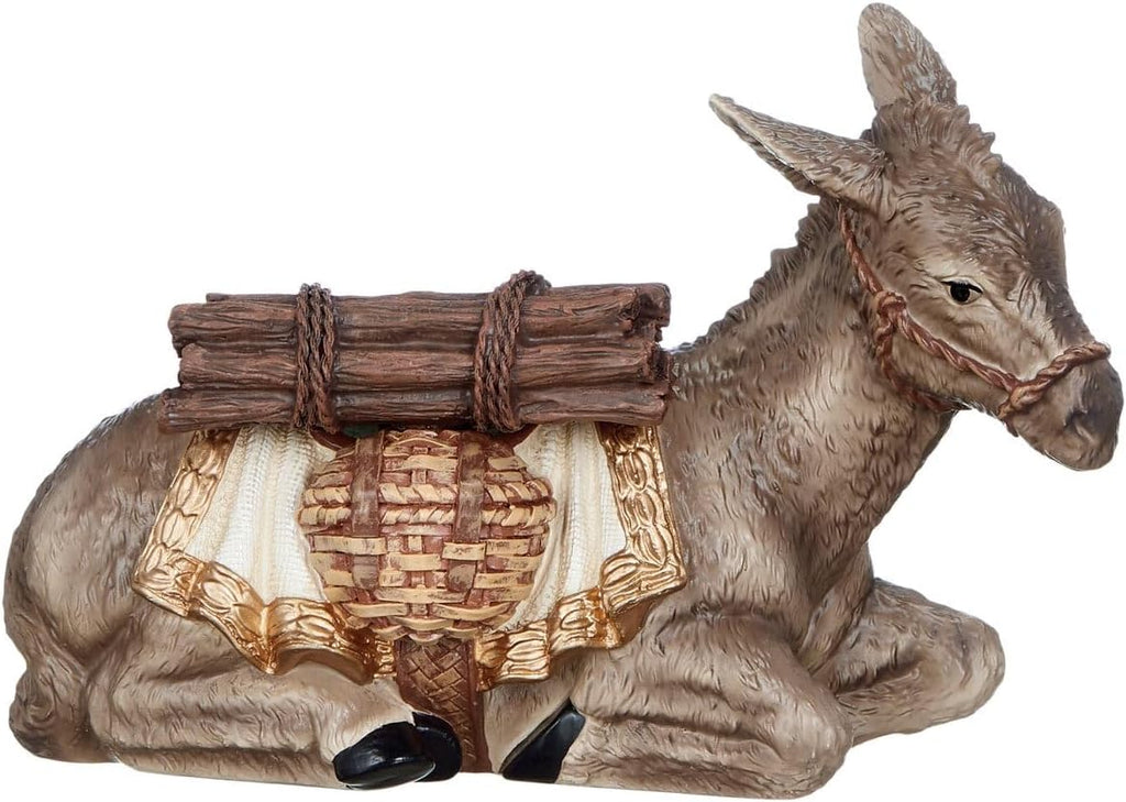 Hand-Painted Christmas Nativity 13-Piece Set