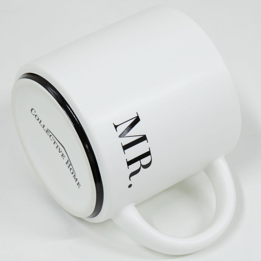 Wedding Gifts for Couples, Ceramic Mug Set, Mr and Mrs Gift, Ideal Gift for Bridal Shower (MR. & MRS.)