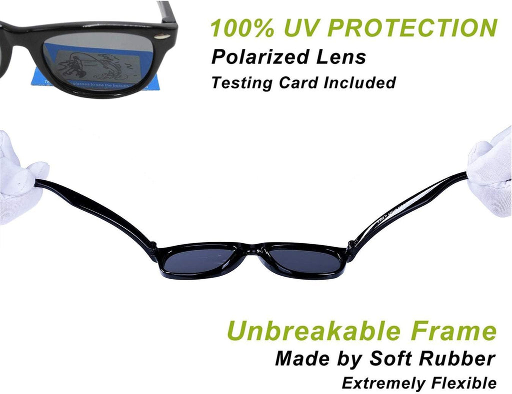 Kids Polarized Sunglasses Flexible Shades UV Protection