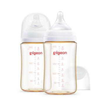 Wide Neck Anti-Colic Nursing Baby Bottle, 8 oz, 2-Pack