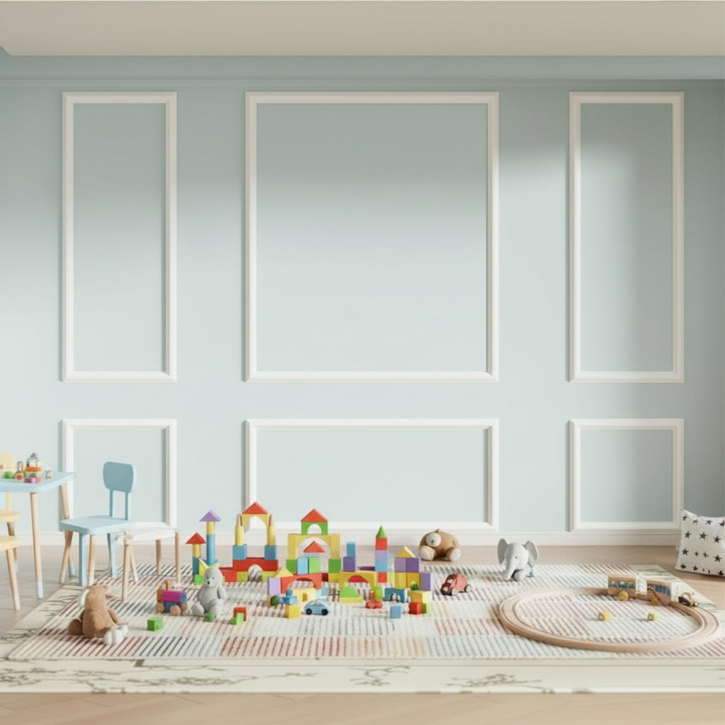 Peel and Stick Wall Molding, 3 Set Pre-Cut & Paintable Wainscoting Panels