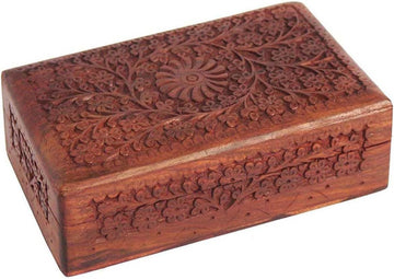 Jewellery Box for Women Wooden Jewel Organizer Hand Carved Jewellery box, Wooden Jewelry Organizer box, Vanity