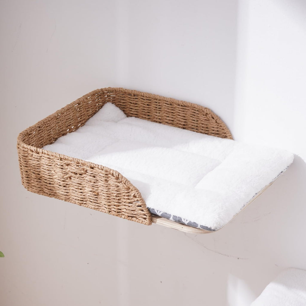2-Pack Wall Mounted Cat Bed Perch
