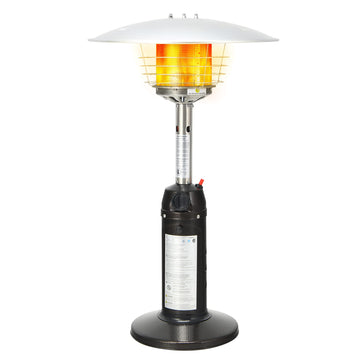 Tabletop Propane Patio Heater with Adjustable Flame, 11, 000 BTU