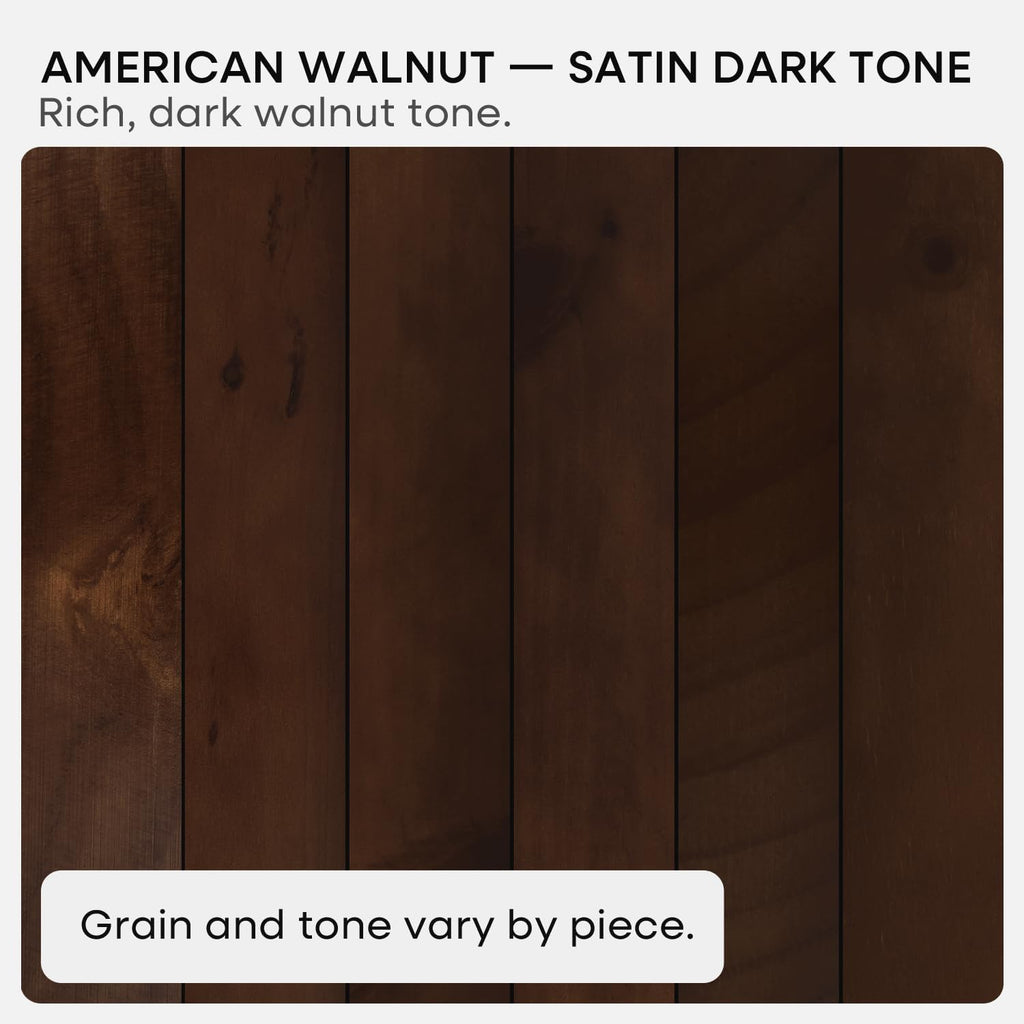 24inch Walnut Floating Shelves for Wall, High End Solid Real Wood 24in Floating Shelf , Dark Brown 24 inch Long