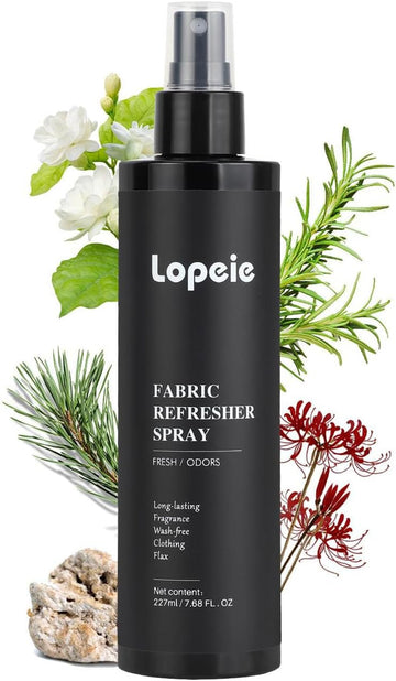 Fabric Refresher & Room Spray - Non-Toxic, Pet & Kid Safe, Long-Lasting Fresh Scent (7.68oz)