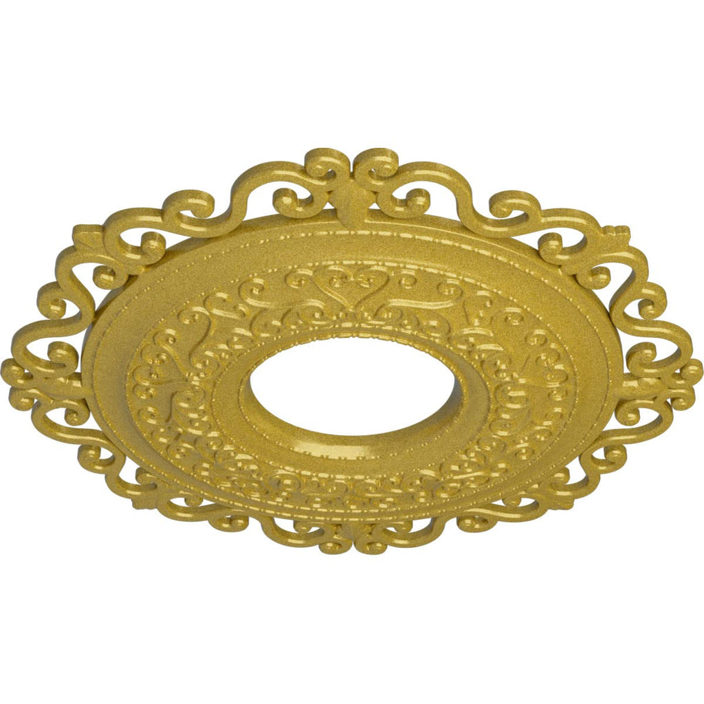 Orrington Ceiling Medallion, Brass