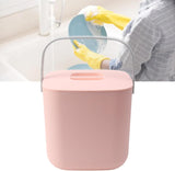 Countertop Dishwasher, 18W 8.5V 2A Portable Countertop Dishwasher for Kitchen (Pink)