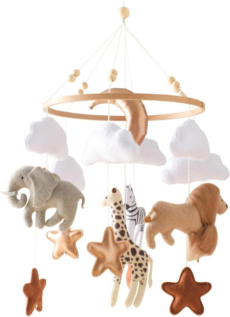 Baby Mobile for Crib, Baby Crib Mobile for Boys Girls, Baby Mobile for Bassinet, Boho Nursery Mobile, Nursery Decor