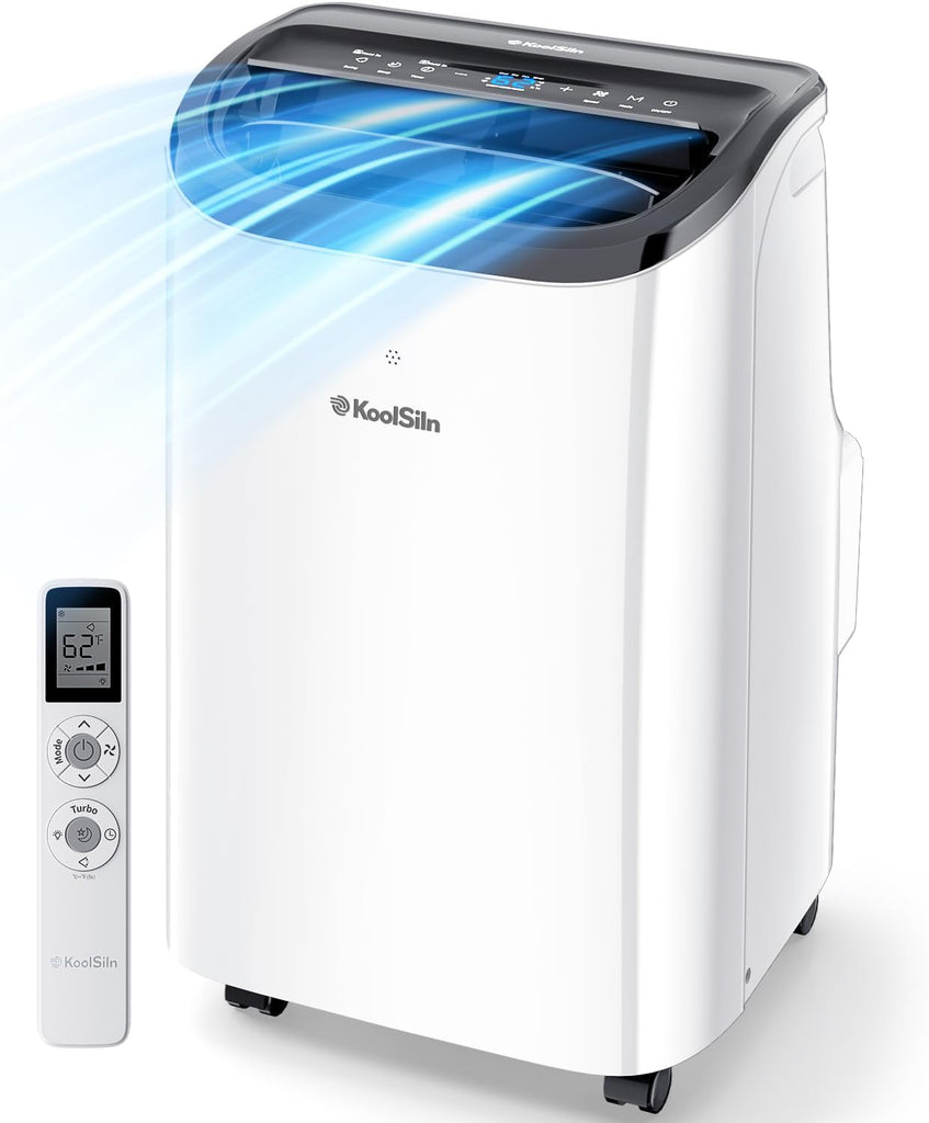 10,000 BTU Portable Air Conditioner Cools Up to 450 Sq.Ft, Auto