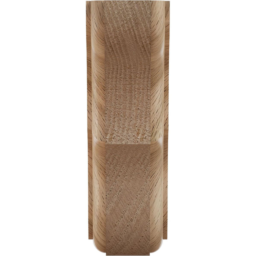 Stratford Wood Wood Brackets, 1 3/4"W x 5 1/2"D x 5 1/2"H , Red Oak