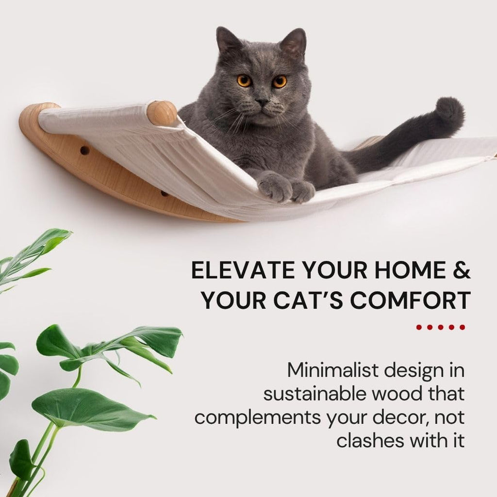 Cat Wall Hammock for Large Cats, Cat Wall Bed