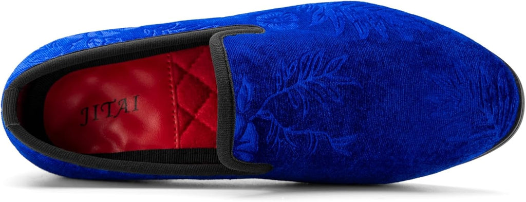 Velvet Boy's Loafers Slip-On Dress Shoes Wedding Formal Tuxedo Shoes for Boys