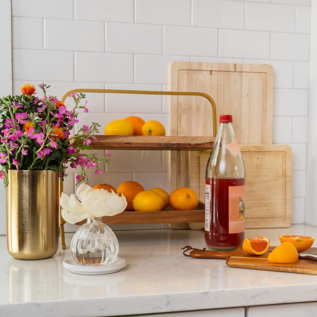 Unique Blooming Highly Fragranced Flower Diffuser Air Freshener-Orange & Honey