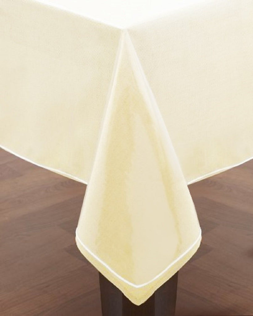 Clear Plastic Table Cover Protector 60''x108'' Rectangular