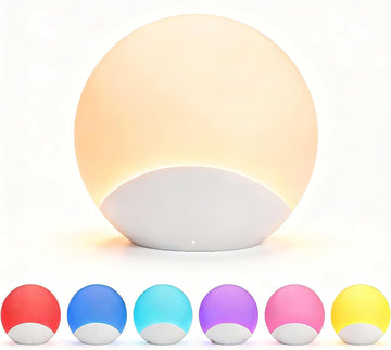 Baby Nursery Night Light, Portable Touch Rechargeable Egg Lights