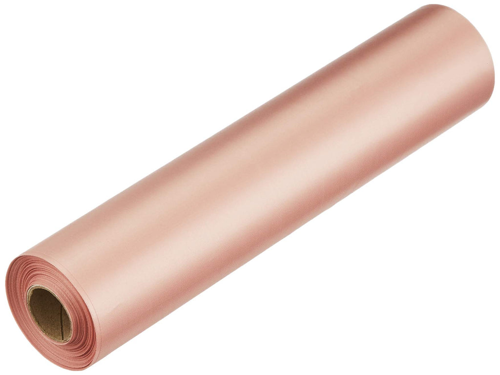 Satin Fabric, Rose Gold, 29 cm x 20 m