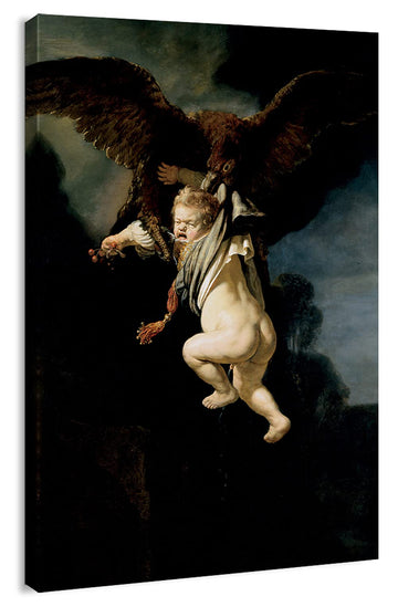 Print Wall Art - Abduction of Ganymede, 1635 by Rembrandt - 24x36 inches
