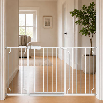 53-57.5 inch Extra Wide Baby Gates Auto Close Child Safety Gates