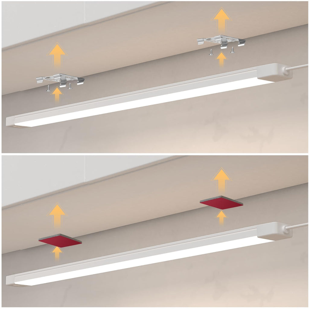 16 Inch Under Cabinet Lights with Hand Wave,Plug and Play