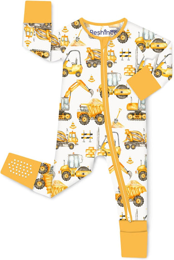 Bamboo Viscose Baby Footie Pajama, Zipper Sleeper Boys Girls