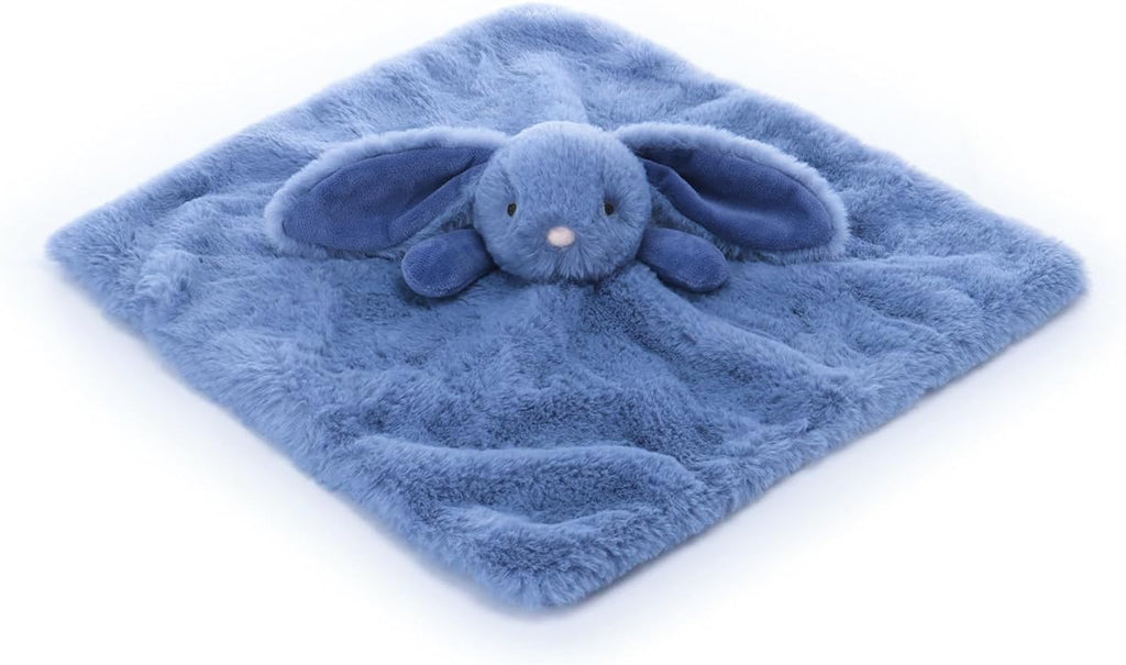 Stuffed Animals Blue Bunny Rabbit Security Blanket Lovey 14''
