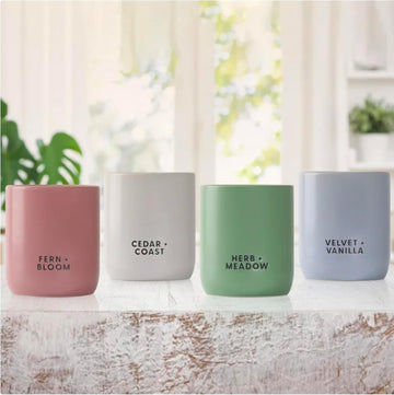The Luxury Scented Candle Set - 10 oz Each, 4-Pack | Soy Blend Wax | Dual Wick | Long-Lasting Home Fragrance Glass - Set of 4