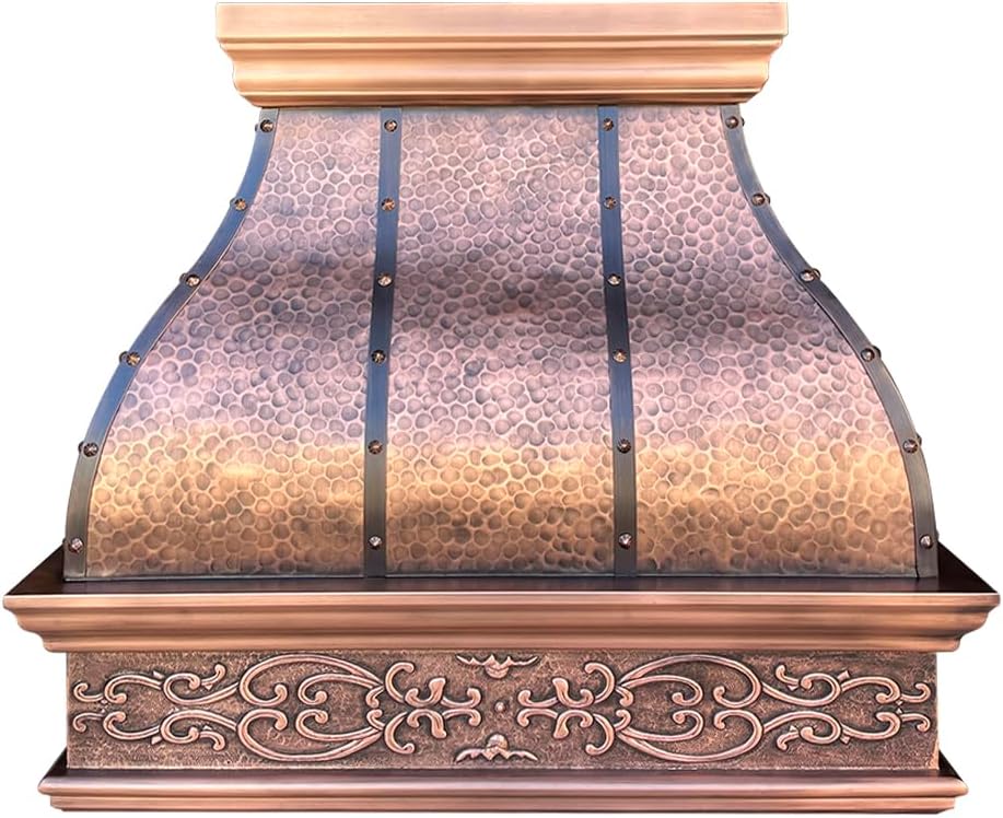 Copper Wall Mount Range Hood