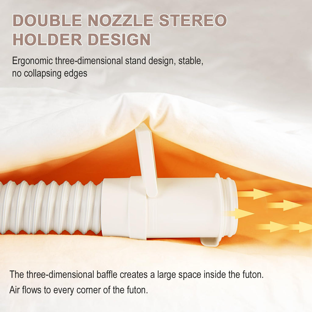 Portable Blanket Warmer, Comfortable Warm Air for Beds, Sweat Drying, Coping with Climate Changes, All Seasons, with