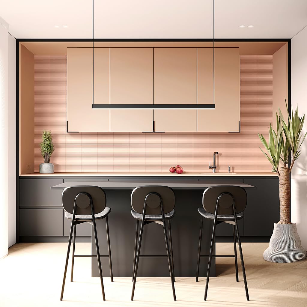 Deco Subway Ceramic Tile Pink 2x8 Glossy 4.09 sq ft/case 38-Pack