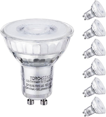 5000K LED GU10 Light Bulbs, Dimmable, UL Listed