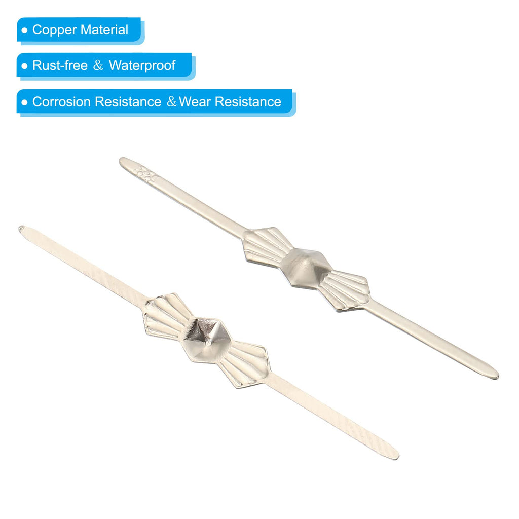 Chandelier Connector Clip 200 Pack 40mm/1.6" Length Silver
