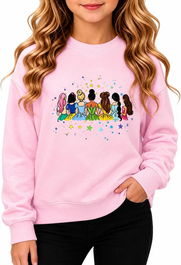 Graphic Sweatshirt Kids Long Sleeve Pullover Fall Winter Gift Top