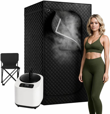 Upgraded Sauna Box, Portable Sauna for Home, Infrared Sauna for Relaxation