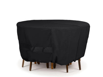 Classic Round Outdoor Patio Table/Chair Set Cover 72"DIA x 30"H