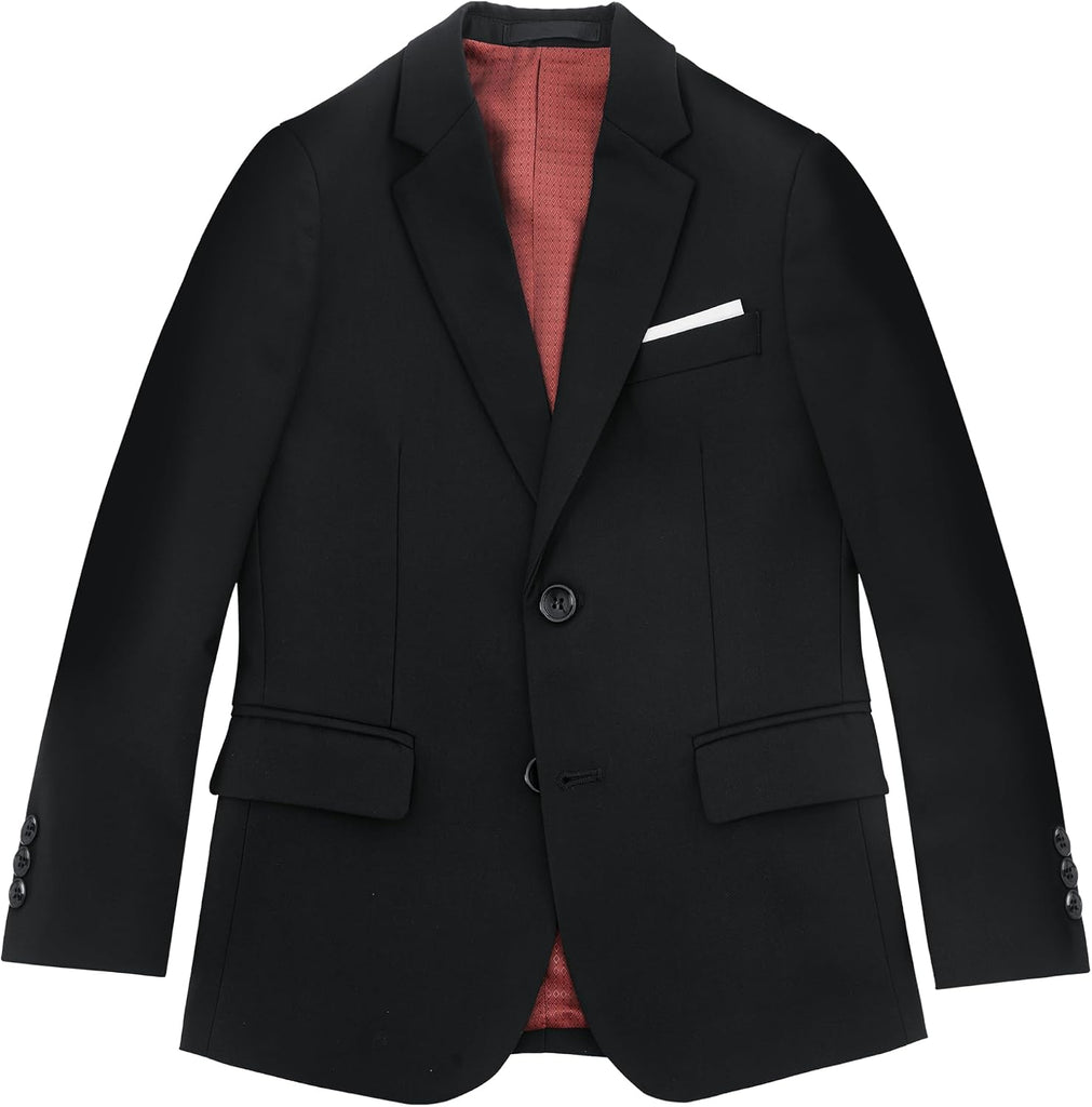 Boys Suit Piece & Piece Tuxedo for Kids with Suspenders