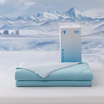 Cooling Comforter for Hot Sleepers, All Season Breathable Lightweight Comforter, Double Sided Cooling Blanket Cozy