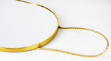 Oval Wall Mirror, Gold, Oval Shape, s and More (16x9.2 inch)